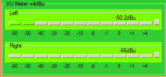 LED VU meter Control